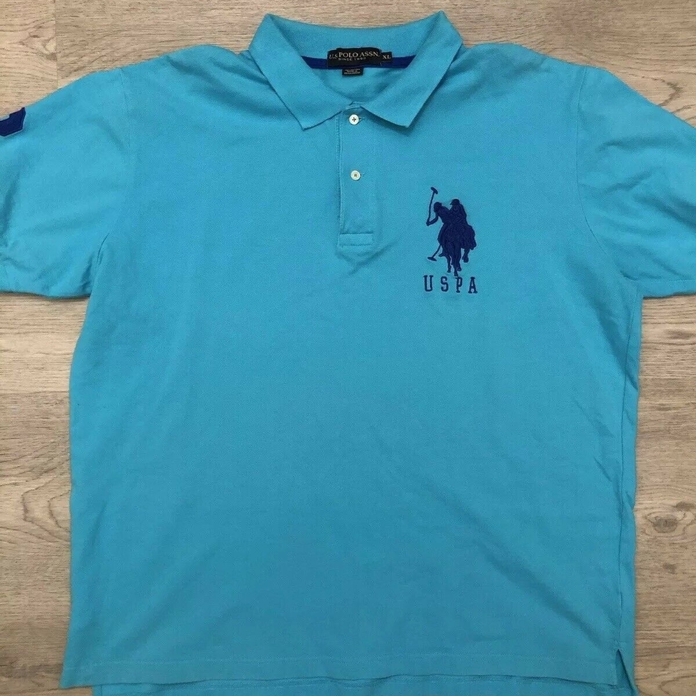 U.S. Polo Assn. Light Blue Polo Shirt